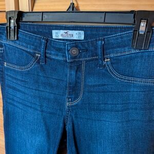 Hollister Women's Deep Indigo Skinny Jeans